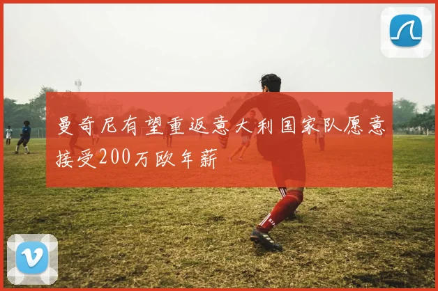 曼奇尼有望重返意大利国家队愿意接受200万欧年薪